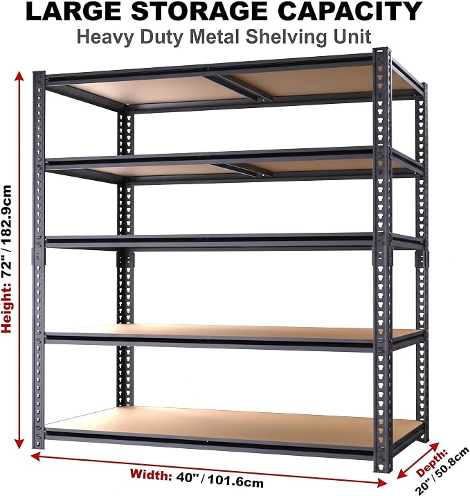 Storage Shelves Unit, Stable Shelves Organizer - Image 3