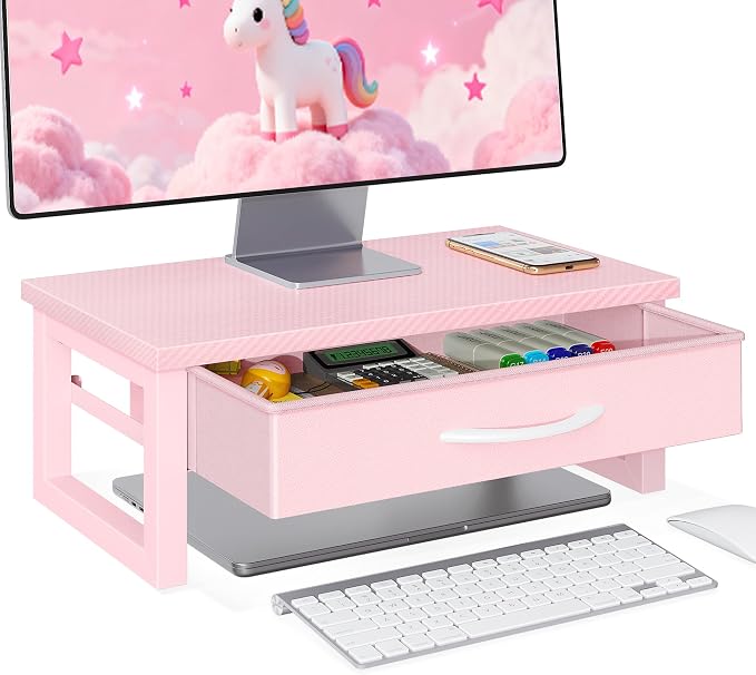 Desk Organizers and Accessories, Computer Monitor Stand Riser by Unknown
