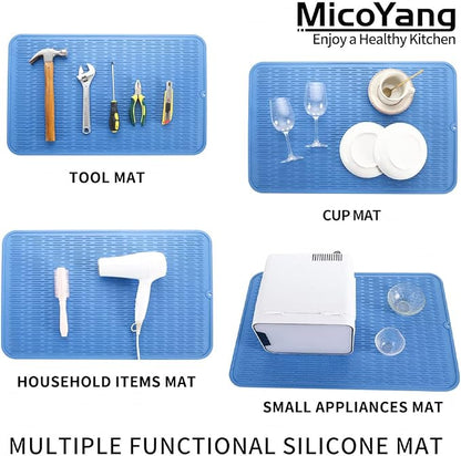 Silicone Dish Drying Mat for Multiple Usage, Easy clean, Eco-friendly, - Image 4