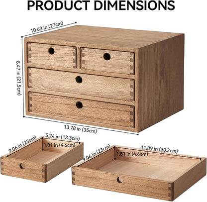 KIRIGEN Wood Desk Organizer - Image 3