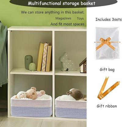 COMFY-HOMI 11.5"x7.5"x4.7" Storage Baskets - Image 3