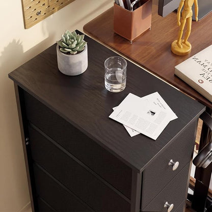 Fixwal Narrow Storage Cabinet, Narrow Nightstand Dresser - Image 8