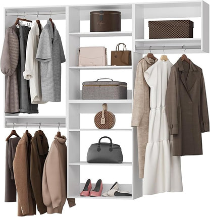 ROOMTEC Modular Closet System, Modern Wooden Tower by ROOMTEC