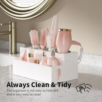 NIUBEE Acrylic Hair Styling Tool Organizer and Holder - Image 7