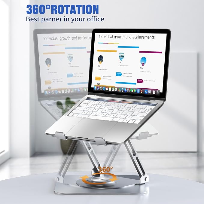 Laptop Stand for Desk, Adjustable Computer Stand - Image 2