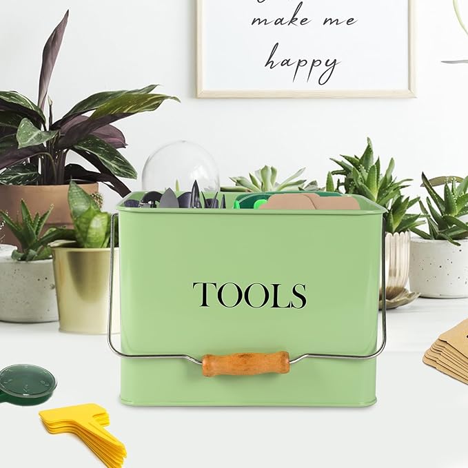 Garden Tool Organizer, Metal Tool Caddy - Image 4