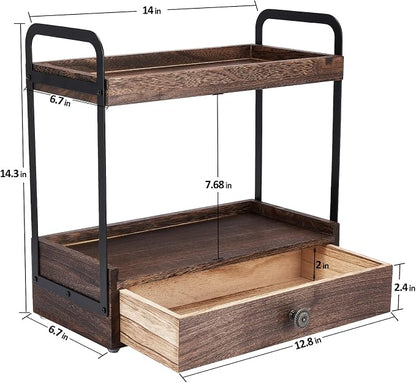 2-Tier Bathroom Counter Organizer - Image 3