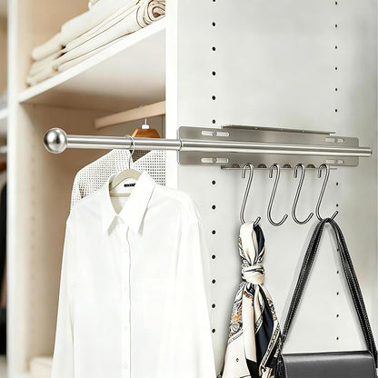13" Valet Rod for Closet Pull Out - Image 2