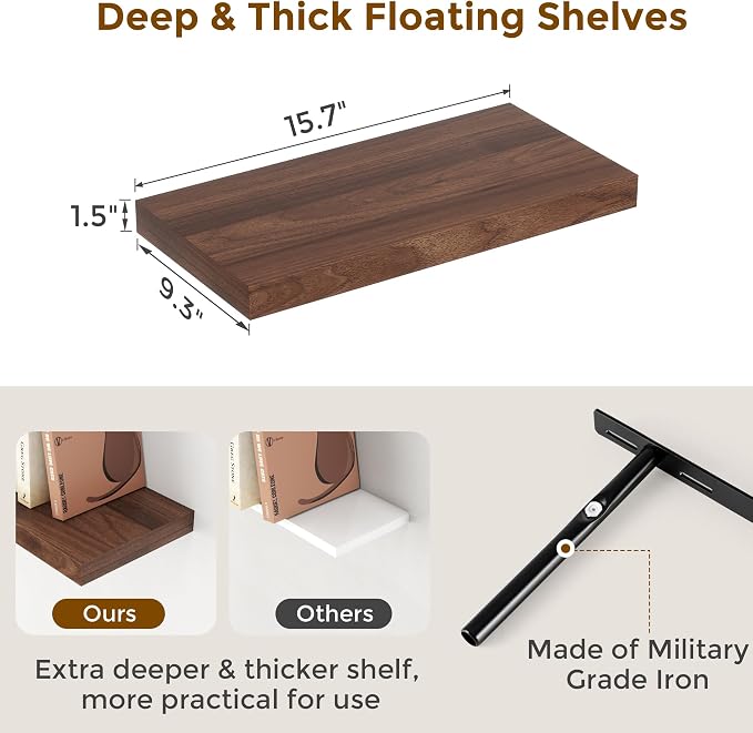 Fun Memories 16Inch Floating Shelves - Image 3