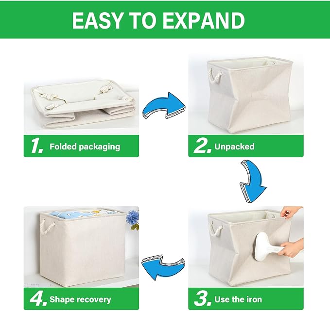 Bidtakay Extra Large Storage Baskets - Image 6