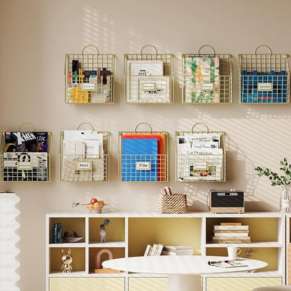 4 Packs Hanging Wall File Organizer - Image 2