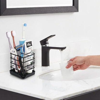 Toothbrush Holders for Bathrooms, Stainless Steel Bathroom Toothbrush Holder - Image 7
