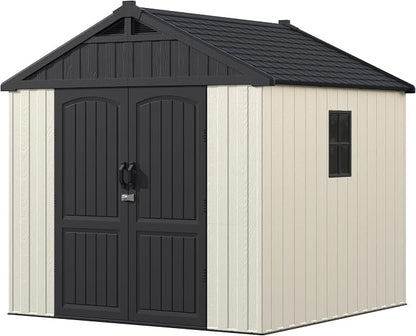 Devoko 8 x 8 FT Plastic Storage Shed - Image 8
