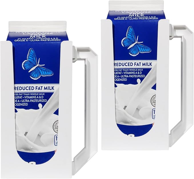 Carton Caddy XL Half Gallon Milk Carton Holder by CartonCaddy