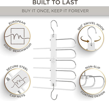 MORALVE Pants Hangers Space Saving - Image 2