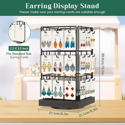 EsLuker.ly Rotating Earring Display Holder Stand - Image 2