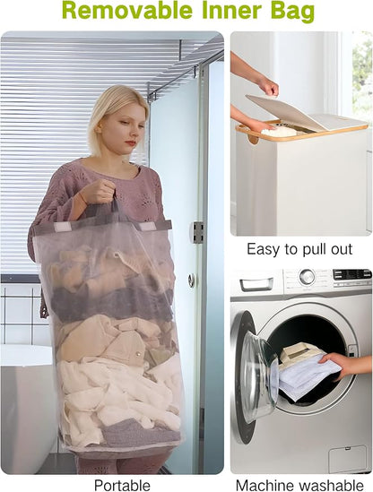 efluky Double Laundry Hamper - Image 3