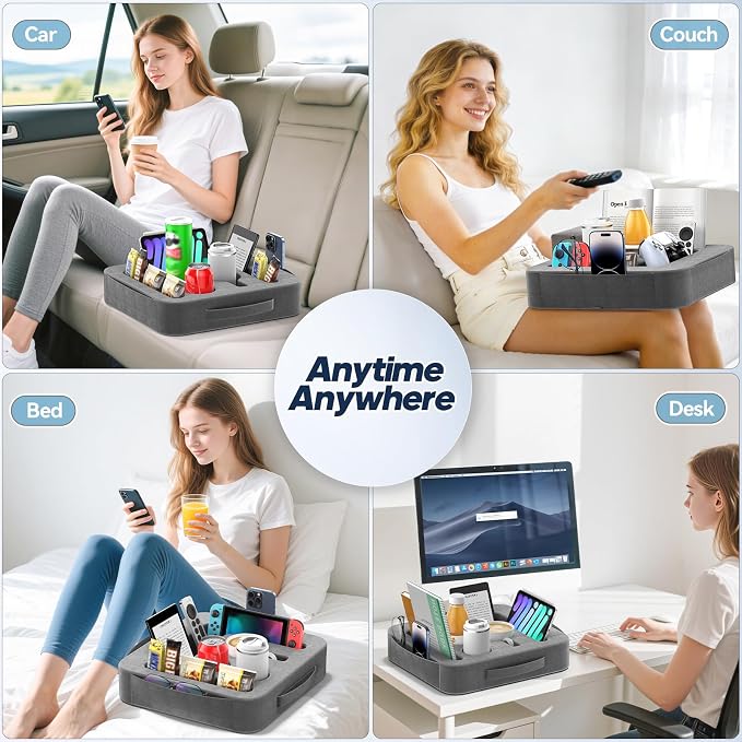 Couch Cup Holder Tray, Couch Caddy - Image 7