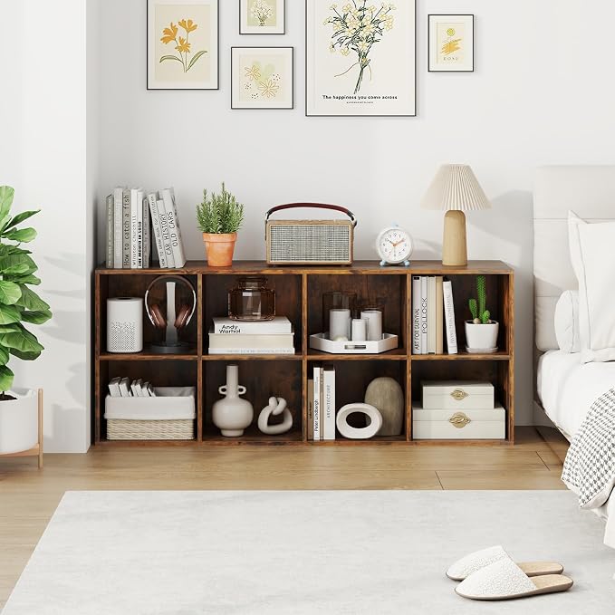 Giantex 8-Cube Bookcase, Floor Standing Bookshelf - Image 9