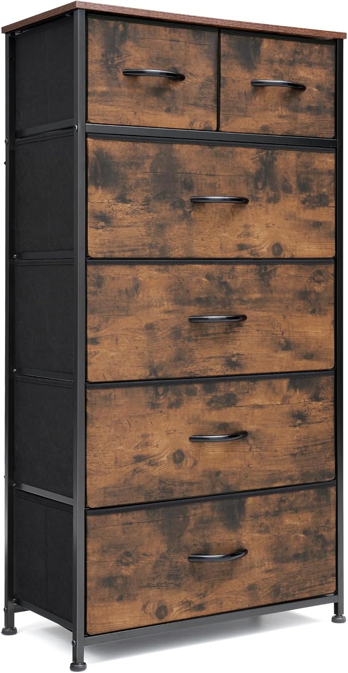 Tall Dresser for Bedroom, Fabric Storage Tower - Image 9