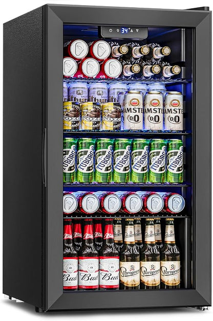 Beverage Refrigerator and Cooler by Feelfunn
