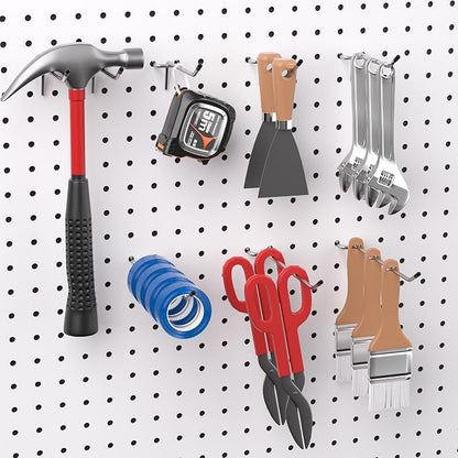 FRIMOONY Peg Board Organizer Accessories, Pegboard Hook Locks, - Image 6