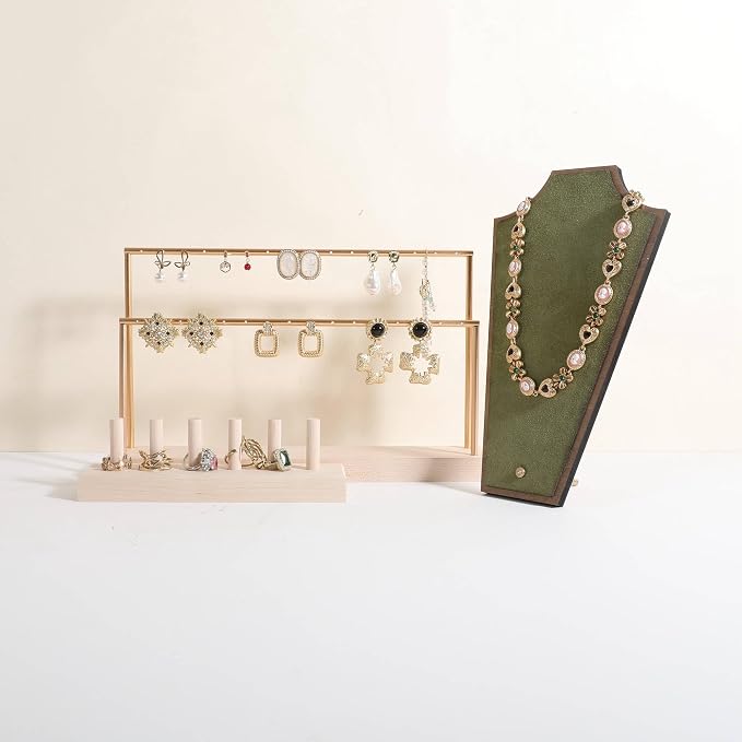 GemeShou wooden earring holder organizer - Image 5