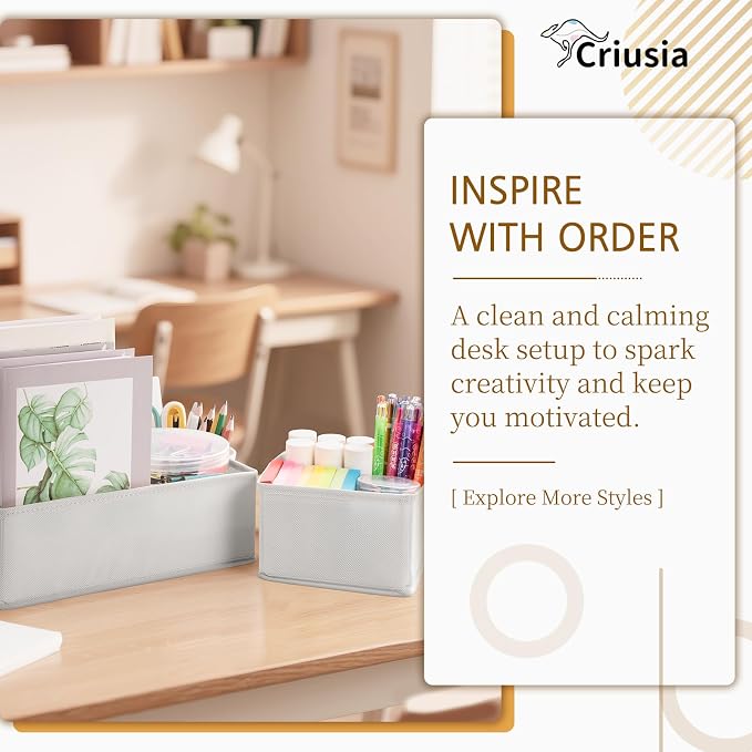 Criusia 15 Pack Drawer Organizer - Image 3