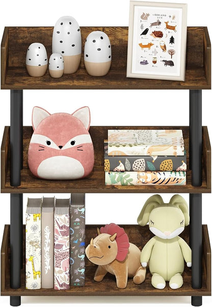 Furinno TURN-N-TUBE Display Shelf, 3-Tier Storage Shelves - Image 6