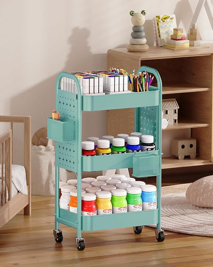 ALVOROG 3 Tier Rolling Cart - Image 7