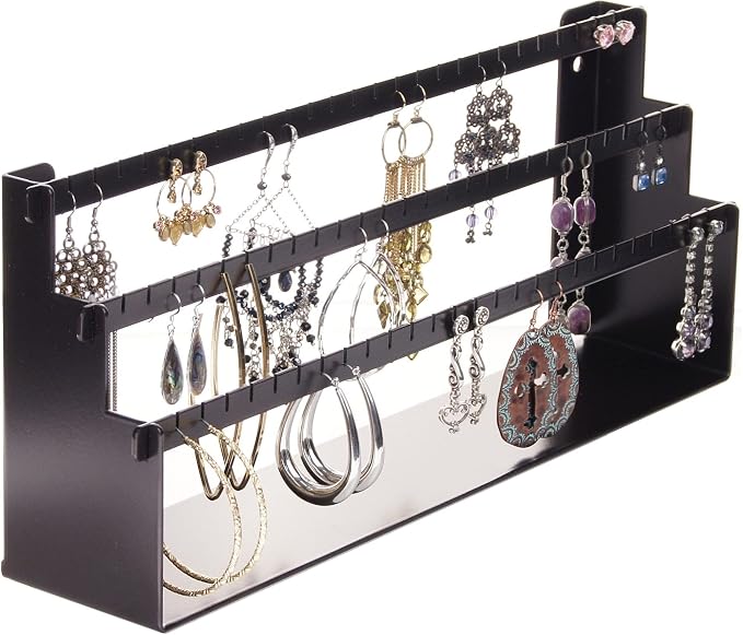 Angelynn's Freestanding or Wall Mounted Earring Holder Organizer by Angelynns