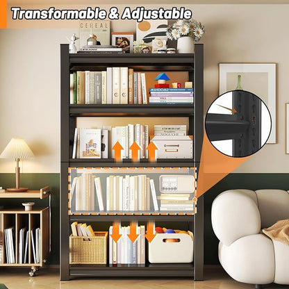 Garage Storage Shelves, 5 Tier Shelving Unit, 40 inch Wide, 18” Deep, 78” Tall - Image 4