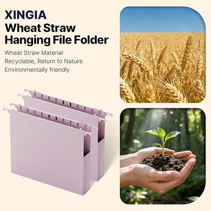 Letter Size Hanging File Folder Extra Capacity, Heavy Duty 1'' Expansion - Image 6