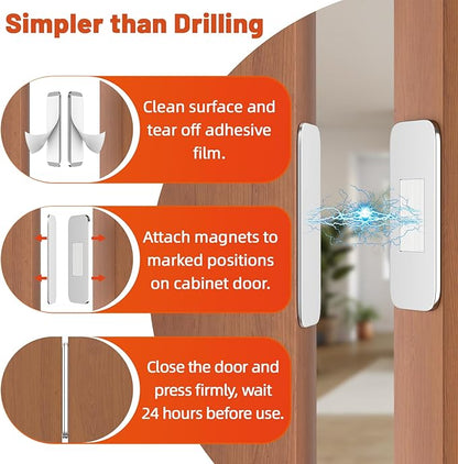 Jiayi No Drill Cabinet Door Magnet - Image 7