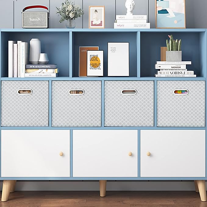 Fabric Cloth Storage Bins, Fabric Cube Organizer - Image 5