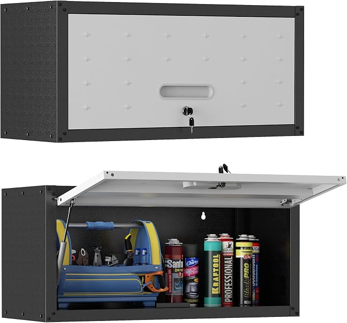 Garage Wall Cabinet, Wall Mounted Cabinet by VIYET