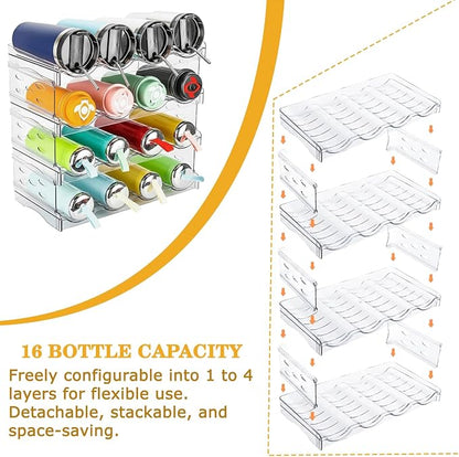Large Stackable Water Bottle Organizer - Image 7