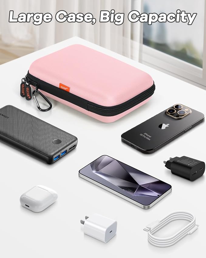 Gentle-Pink Hard Shell Carrying Case - Image 2
