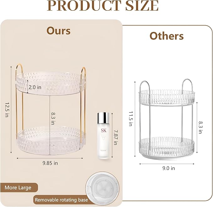 2026 New Rotating Perfume Organizer - Image 2