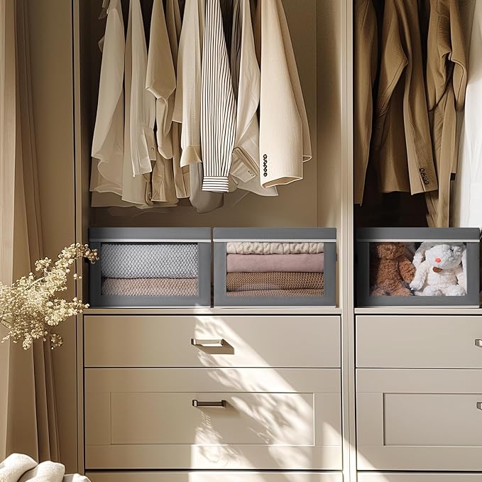 Homsorout Storage Boxes with Lids - Image 3