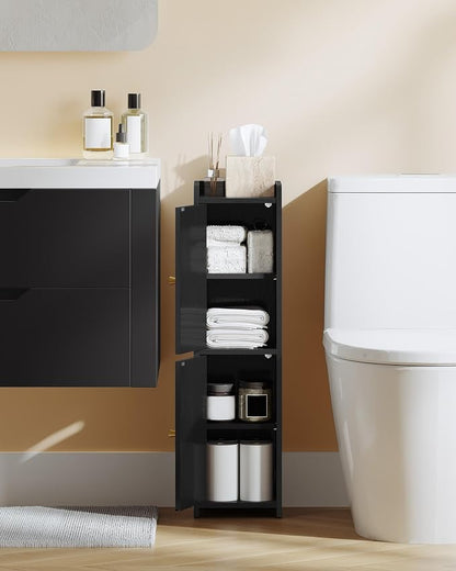 Hzuaneri Bathroom Storage Cabinet, Small Corner Floor Cabinet - Image 4
