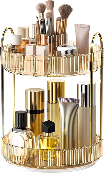 360 Rotating Makeup Organizer - Image 2