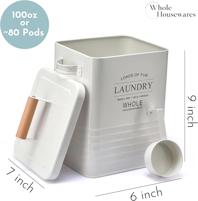 Whole Housewares Laundry Detergent Container - Image 3