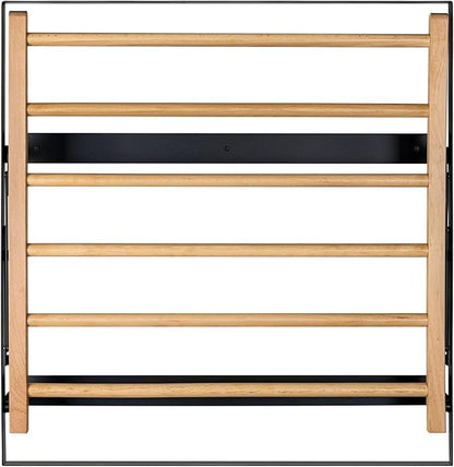 TOMACE Wall Mounted Clothes Drying Rack Laundry Drying Rack Collapsible - Image 8