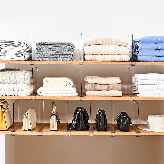Shelf Dividers，Vertical Purse Organizer - Image 9