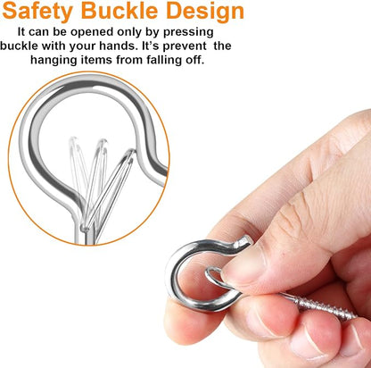 12 PCS Q-Hanger Hooks, Screw Hooks - Image 2