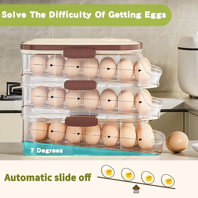 Egg Organizer for Refrigerator，egg Holder for Fridge - Image 6