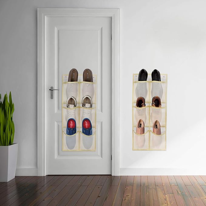 Wall Mounted Shoes Rack 2Pack/Can Store 6Pairs of Sneakers, - Image 7