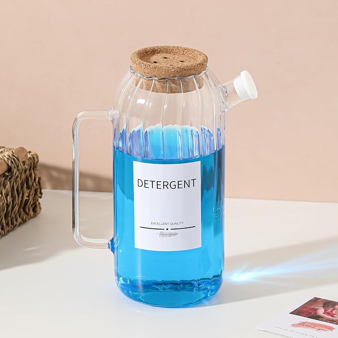 60oz Fabric Softener Dispenser, Liquid Laundry Detergent Dispenser - Image 4