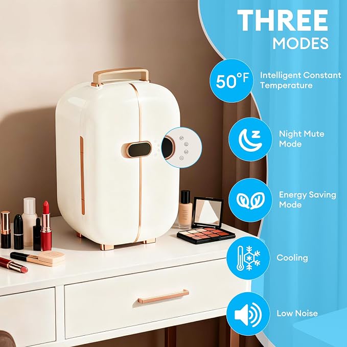 Portable Skincare Fridge, 3 Operating Modes - Image 4